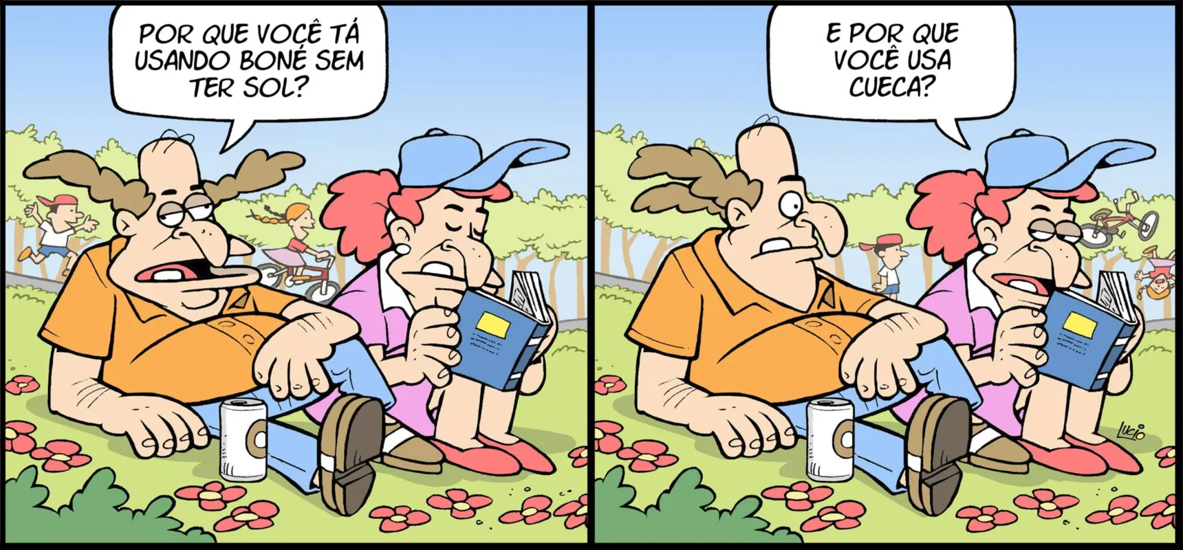 Imagem ilustrativa da imagem Divirta-se com os quadrinhos