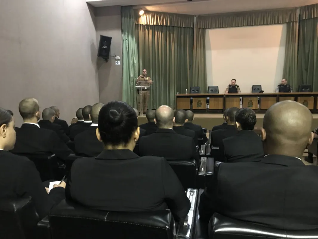 Imagem ilustrativa da imagem Em Londrina, 78 alunos-soldados são preparados para atuar na PM