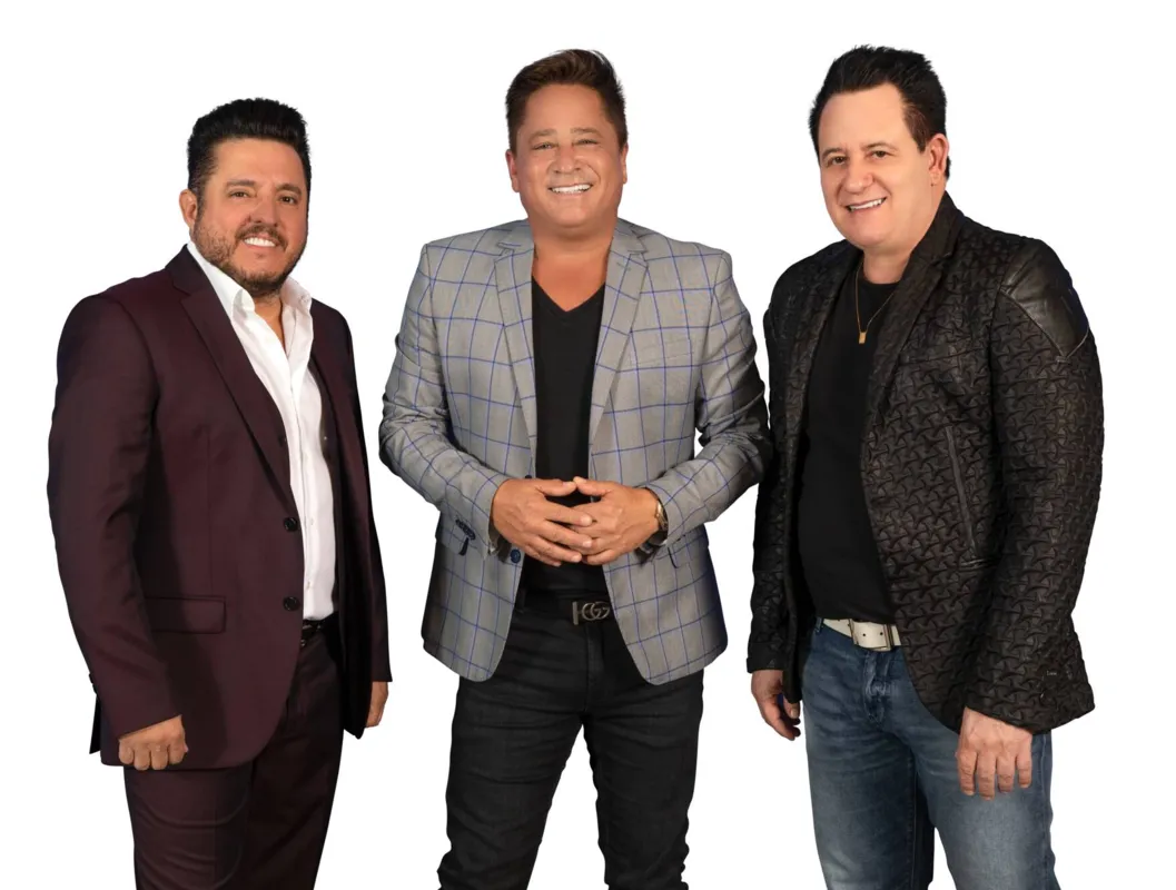 Leonardo e a dupla Bruno & Marrone apresentam no Parque Ney Braga a turnê 'Cabaré'