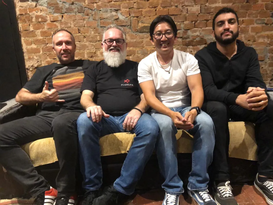 Banda "Bora?": uma das atrações musicais da Feirinha da Concha