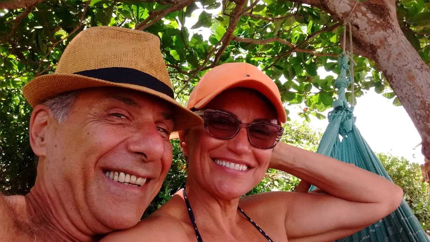 Selfie: Dalva e Domingos
