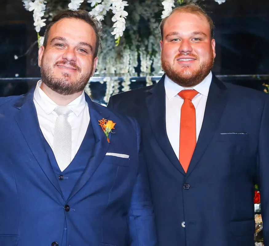 Os irmãos Rafael Augusto e Guilherme Casaroto