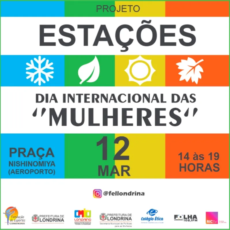 Imagem ilustrativa da imagem #8M Fundação de Esportes de Londrina promove atividades especiais para mulheres