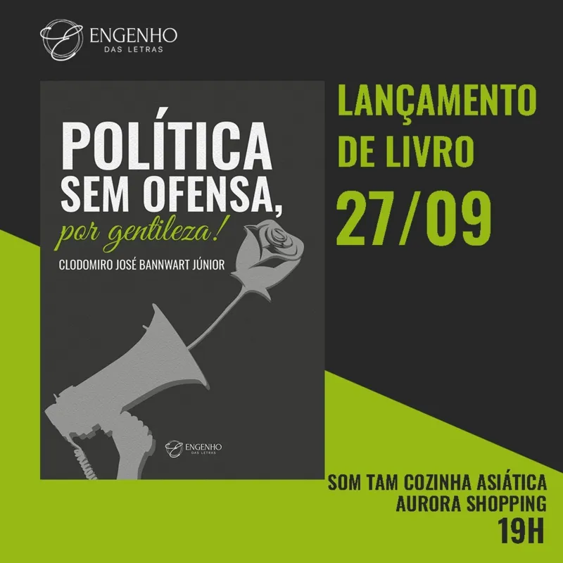 Professor de ética e filosofia política na UEL, Bannwart lançará livro que debate alternativas ao cenário de violência no debate político