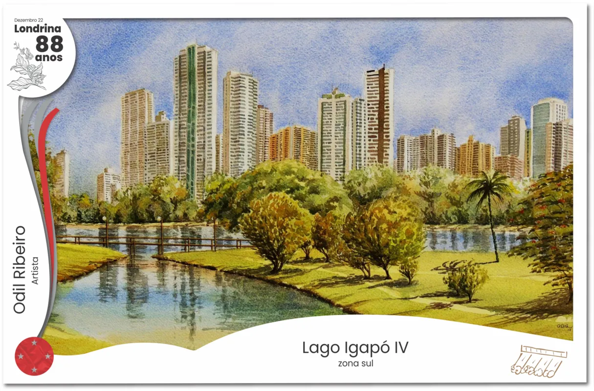 Imagem ilustrativa da imagem Aniversário de 88 anos de Londrina - um álbum para colecionar