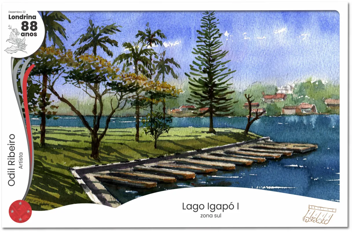 Imagem ilustrativa da imagem Aniversário de 88 anos de Londrina - um álbum para colecionar