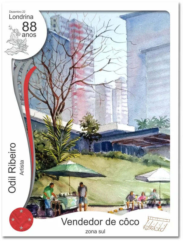 Imagem ilustrativa da imagem Aniversário de 88 anos de Londrina - um álbum para colecionar