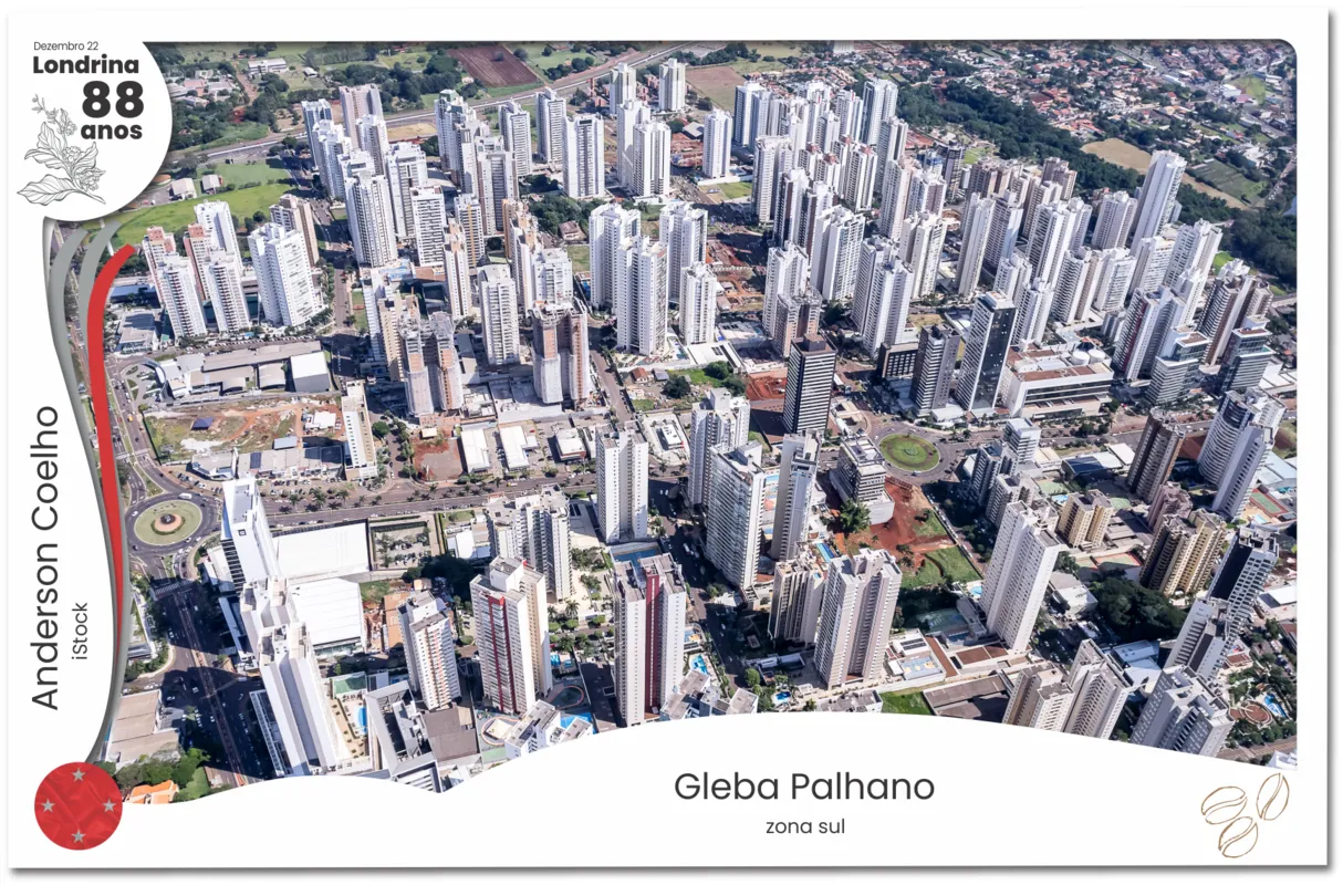Imagem ilustrativa da imagem Aniversário de 88 anos de Londrina - um álbum para colecionar