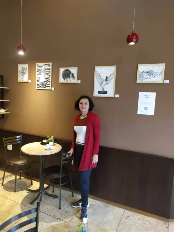 Natália Bispo: " Com o vanço da urbanização em áreas florestais, muitas espécies estão em risco de extinção"