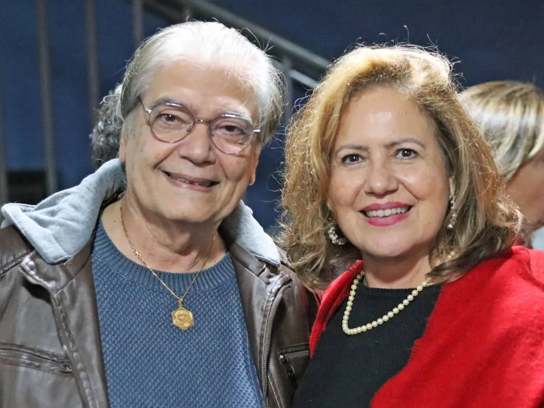 Os médicos Antônio Nechar e Rosana Nechar