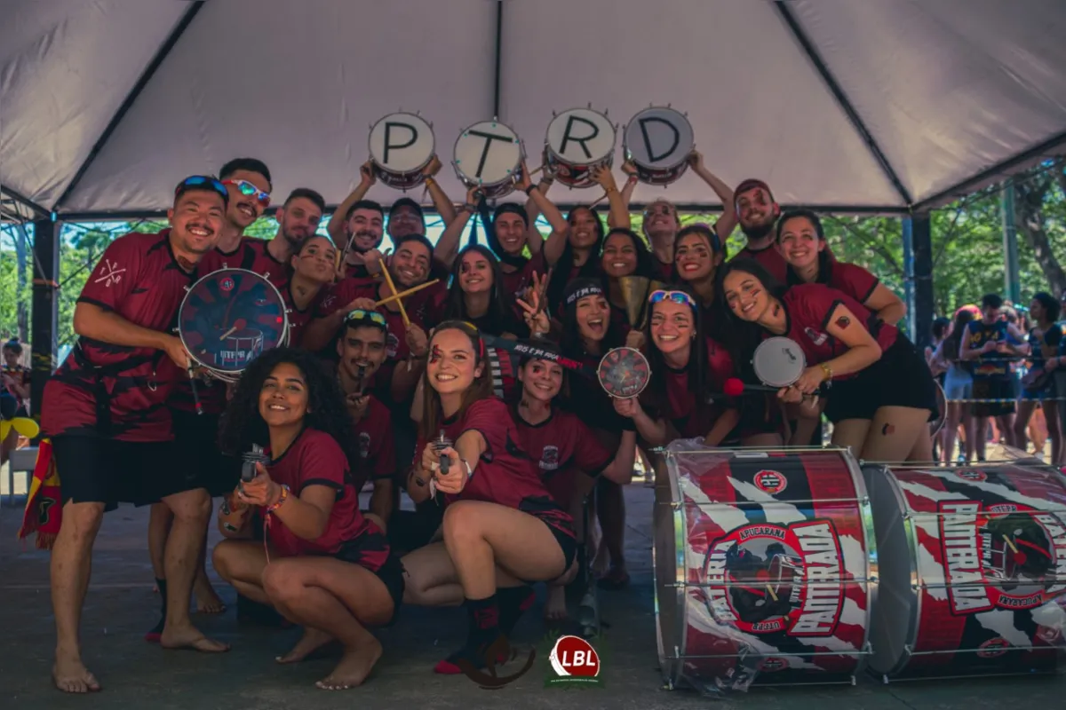 Panterada: bateria de Apucarana  também participa da Liga Universitária