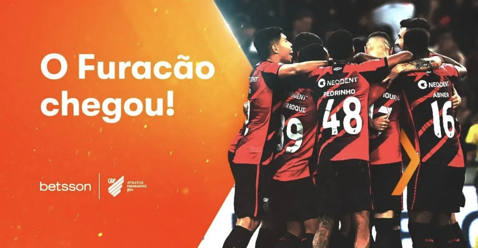 Imagem ilustrativa da imagem Betsson patrocina Athletico-PR: aposte nos próximos jogos do Furacão