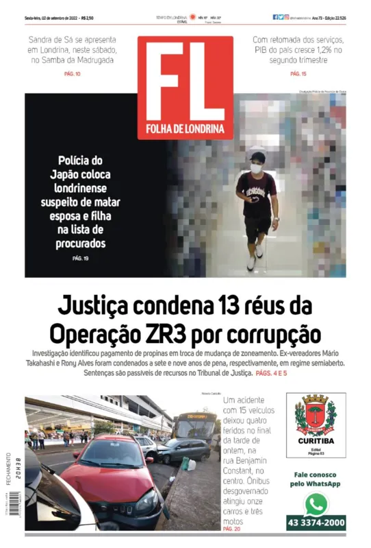 Imagem ilustrativa da imagem Capa 02/09/2022