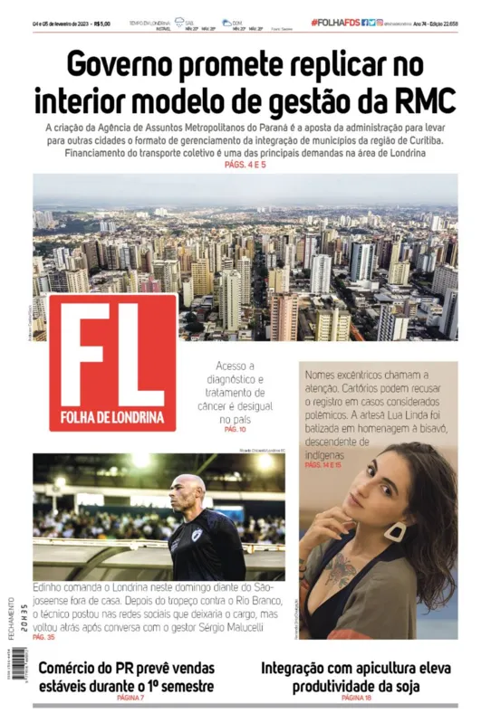 Imagem ilustrativa da imagem Capa 04/02/2023