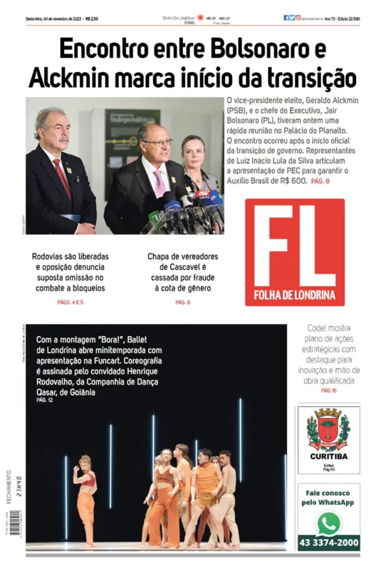 Imagem ilustrativa da imagem Capa 04/11/2022