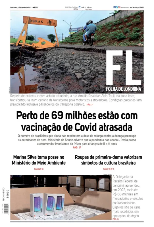 Imagem ilustrativa da imagem Capa 05/01/2023