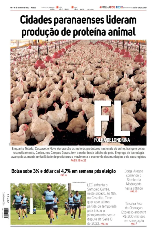 Imagem ilustrativa da imagem Capa 05/11/2022