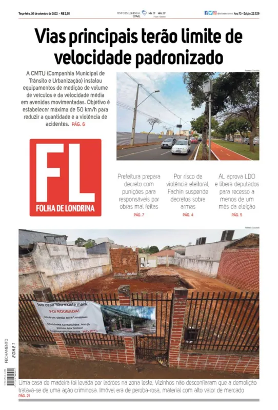 Imagem ilustrativa da imagem Capa 06/09/2022