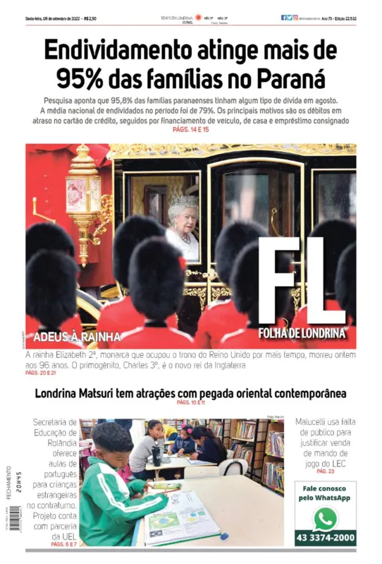 Imagem ilustrativa da imagem Capa 09/09/2022