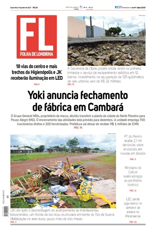 Imagem ilustrativa da imagem Capa 11/01/2023