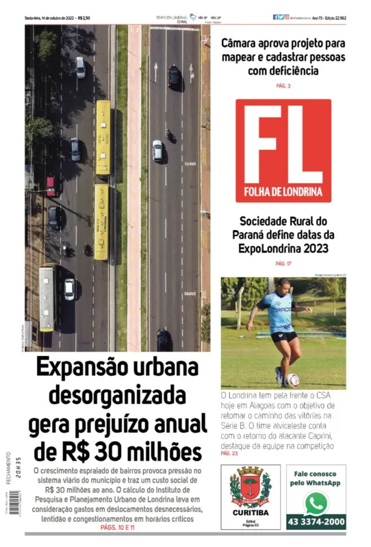 Imagem ilustrativa da imagem Capa 14/10/2022
