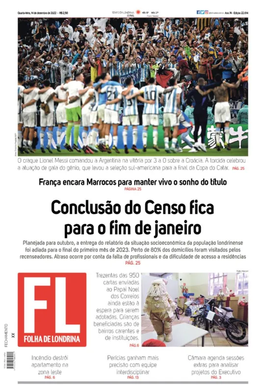 Imagem ilustrativa da imagem Capa 14/12/2022