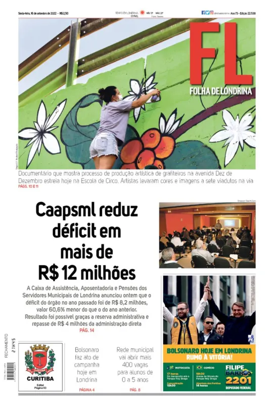 Imagem ilustrativa da imagem Capa 16/09/2022