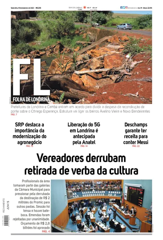 Imagem ilustrativa da imagem Capa 16/12/2022