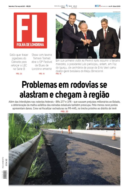 Imagem ilustrativa da imagem Capa 17/03/2023