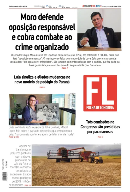 Imagem ilustrativa da imagem Capa 18/03/2023