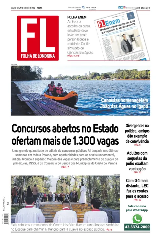 Imagem ilustrativa da imagem Capa 19/09/2022