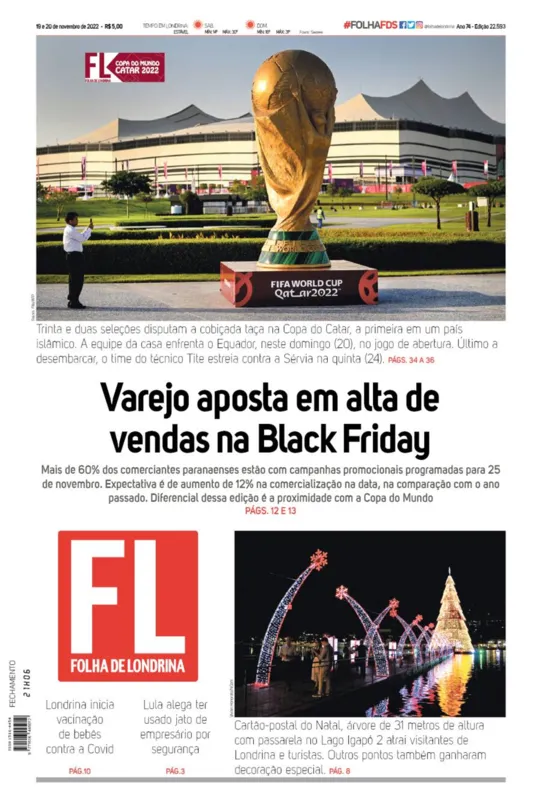 Imagem ilustrativa da imagem Capa 19/11/2022