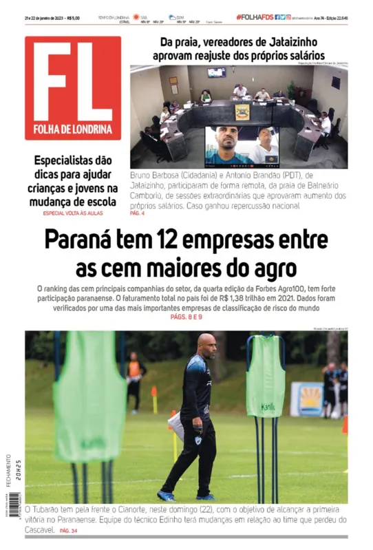 Imagem ilustrativa da imagem Capa 21/01/2023
