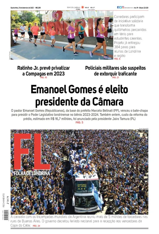 Imagem ilustrativa da imagem Capa 21/12/2022