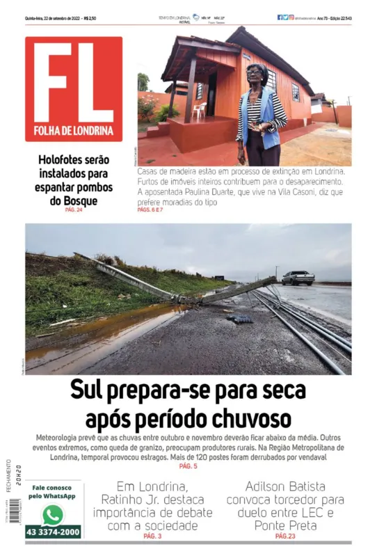 Imagem ilustrativa da imagem Capa 22/09/2022