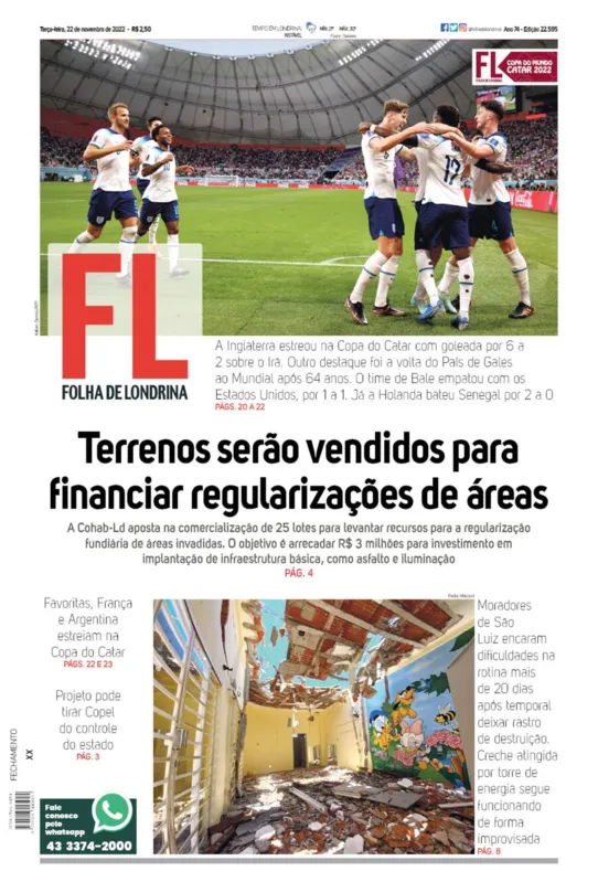 Imagem ilustrativa da imagem Capa 22/11/2022