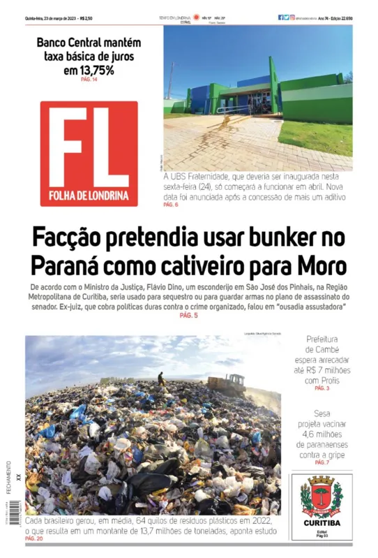 Imagem ilustrativa da imagem Capa 23/03/2023