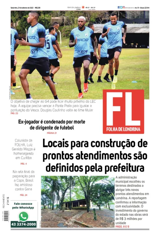 Imagem ilustrativa da imagem Capa 23/09/2022