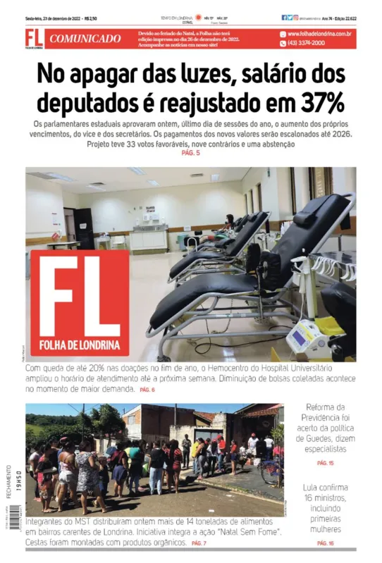 Imagem ilustrativa da imagem Capa 23/12/2022