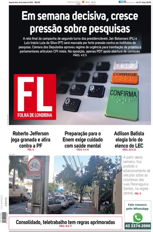 Imagem ilustrativa da imagem Capa 24/10/2022