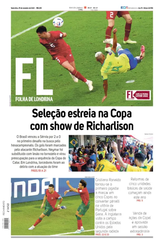 Imagem ilustrativa da imagem Capa 25/11/2022