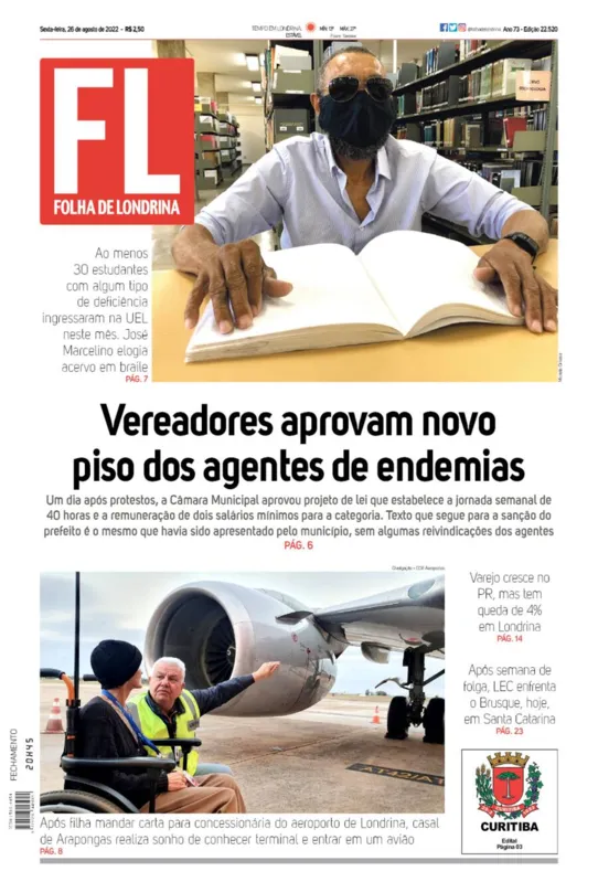 Imagem ilustrativa da imagem Capa 26/08/2022