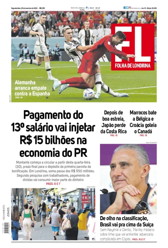 Imagem ilustrativa da imagem Capa 28/11/2022
