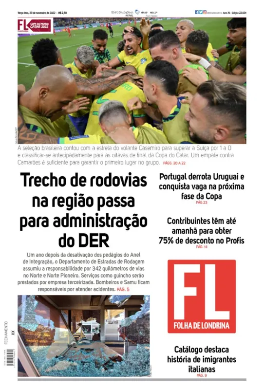 Imagem ilustrativa da imagem Capa 29/11/2022