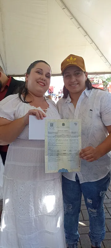 Josimeire de Souza e Ana Paula Fermino estão juntas há sete anos