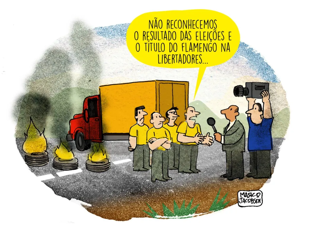 Imagem ilustrativa da imagem Charge 02/11/2022