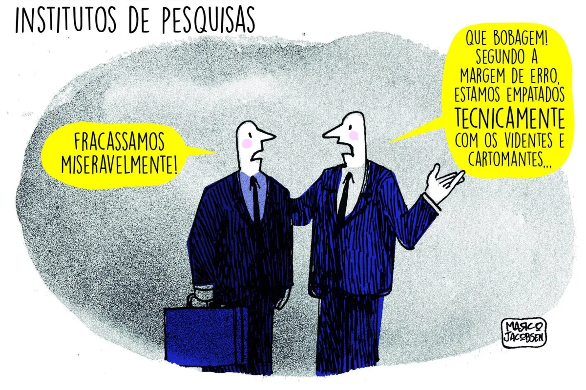 Imagem ilustrativa da imagem Charge 04/10/2022