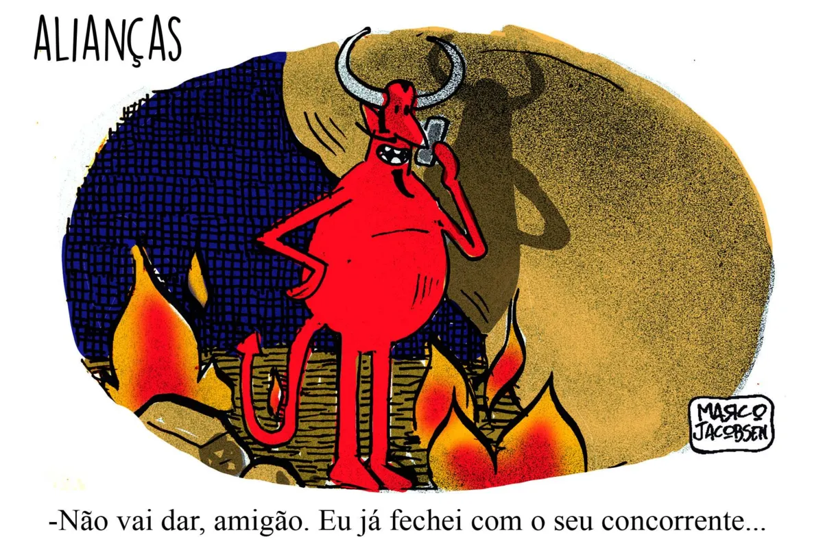 Imagem ilustrativa da imagem Charge 05/10/2022