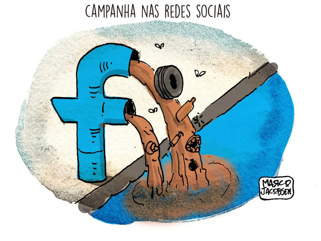 Imagem ilustrativa da imagem Charge 06/10/2022