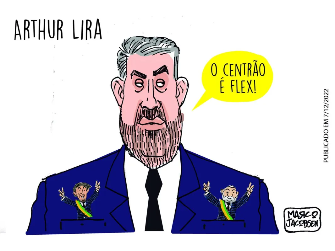 Imagem ilustrativa da imagem Charge 07/02/2023